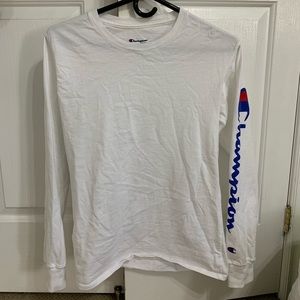 White champion shirt